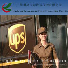 UPS International Courier Express da China para Melilla
